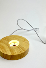 LED Wood Base Stands 2.5"