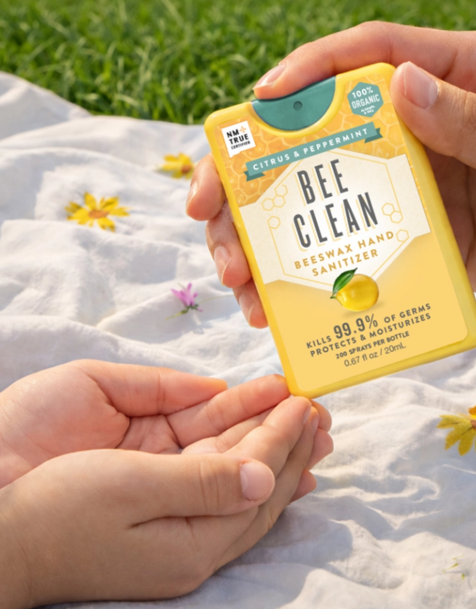 Organic Beeswax Bee Clean Hand Sanitizer Spray |