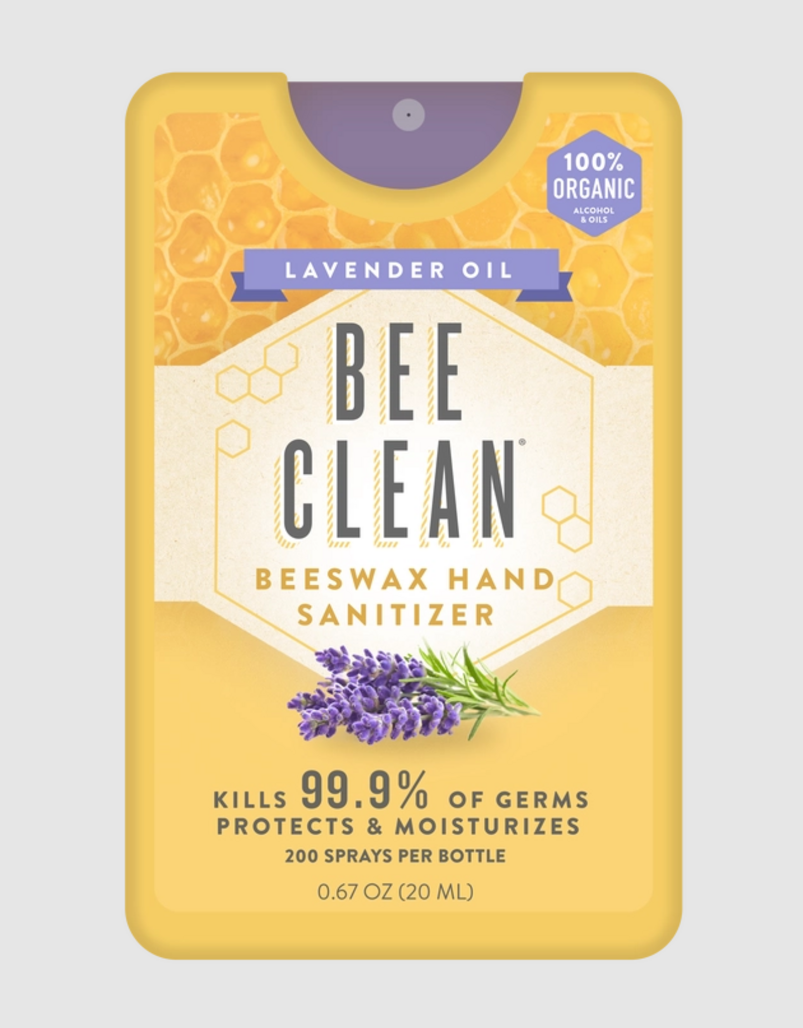 Organic Beeswax Bee Clean Hand Sanitizer Spray |