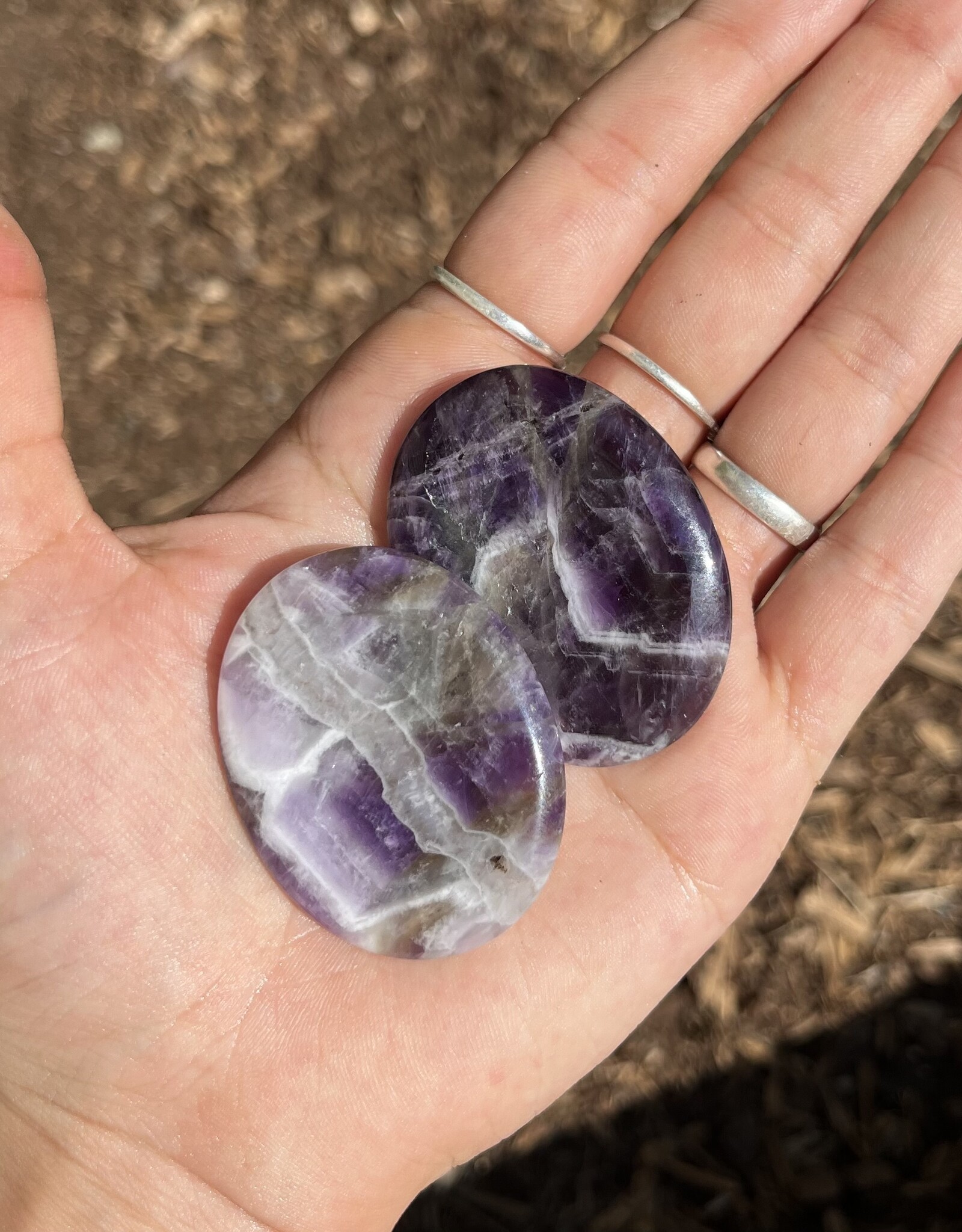 Worry Stone | 2" | Amethyst