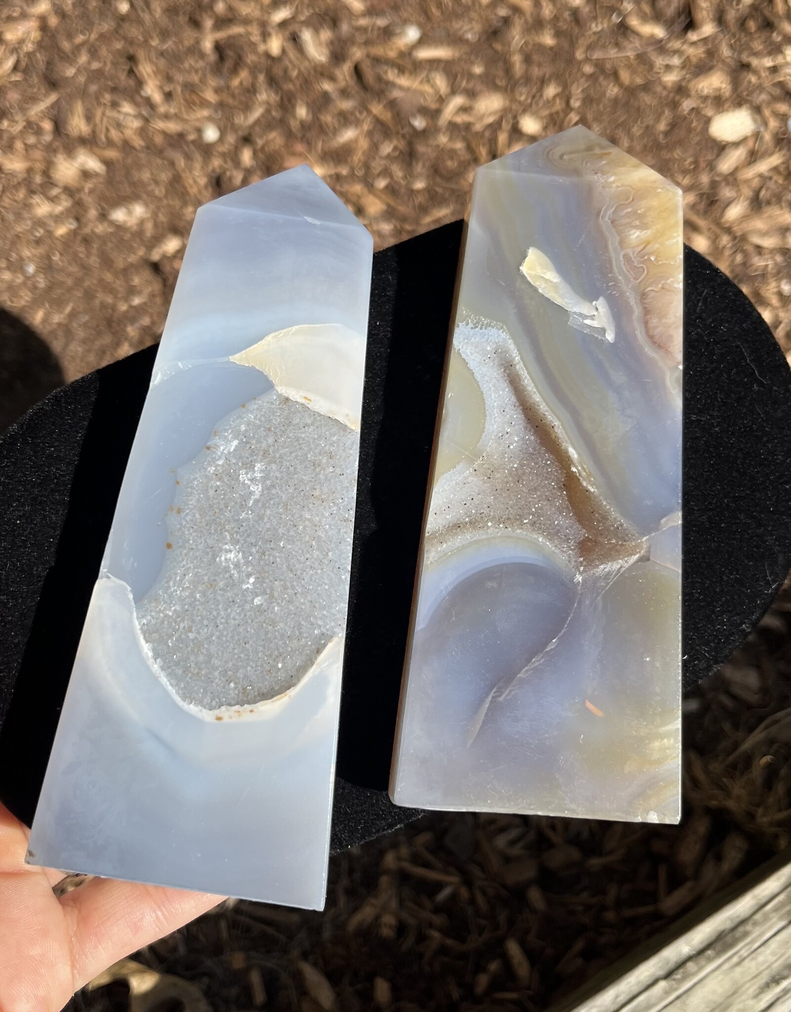 Geode Agate | Polished Point