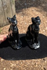 Carved Crystal Cat Print |