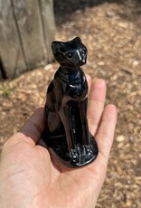 Carved Crystal Cat Print |