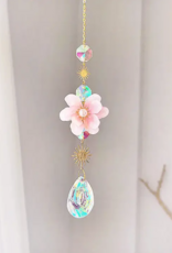 Crystal Sun Catcher Flower