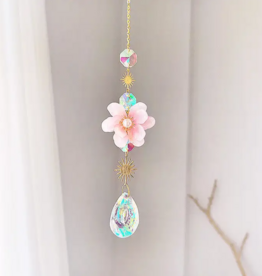 Crystal Sun Catcher Flower