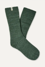 Rib Knit Slouchy Crew Sock