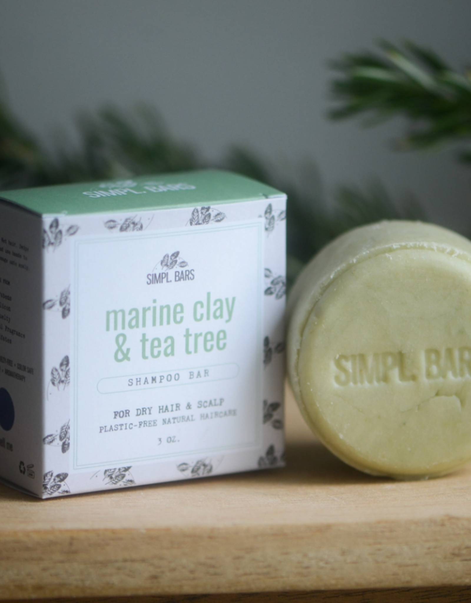 Marine Clay & Tea Tree Shampoo Bar
