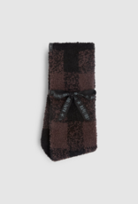 CozyChic Buffalo Plaid Socks