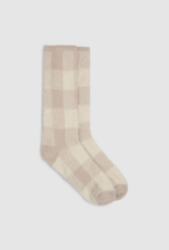 CozyChic Buffalo Plaid Socks