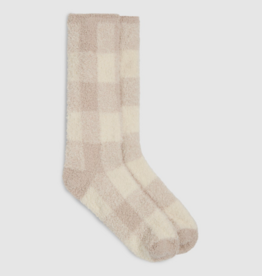 CozyChic Buffalo Plaid Socks