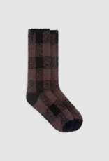 CozyChic Buffalo Plaid Socks