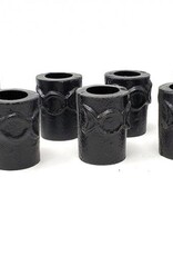 Cast Iron Chime Candle Holder 1.25"H x 1"W