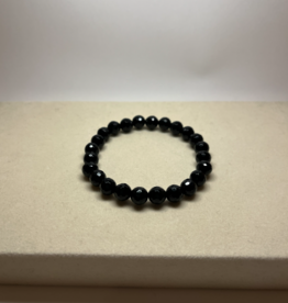 Faceted Crystal Bead Bracelet |