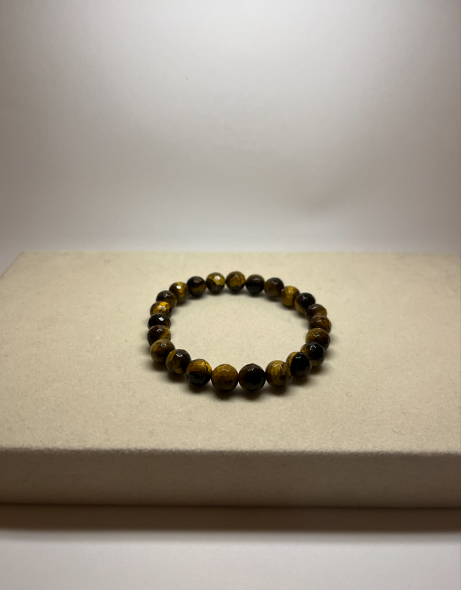 Faceted Crystal Bead Bracelet |