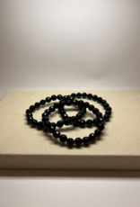 Faceted Crystal Bead Bracelet |