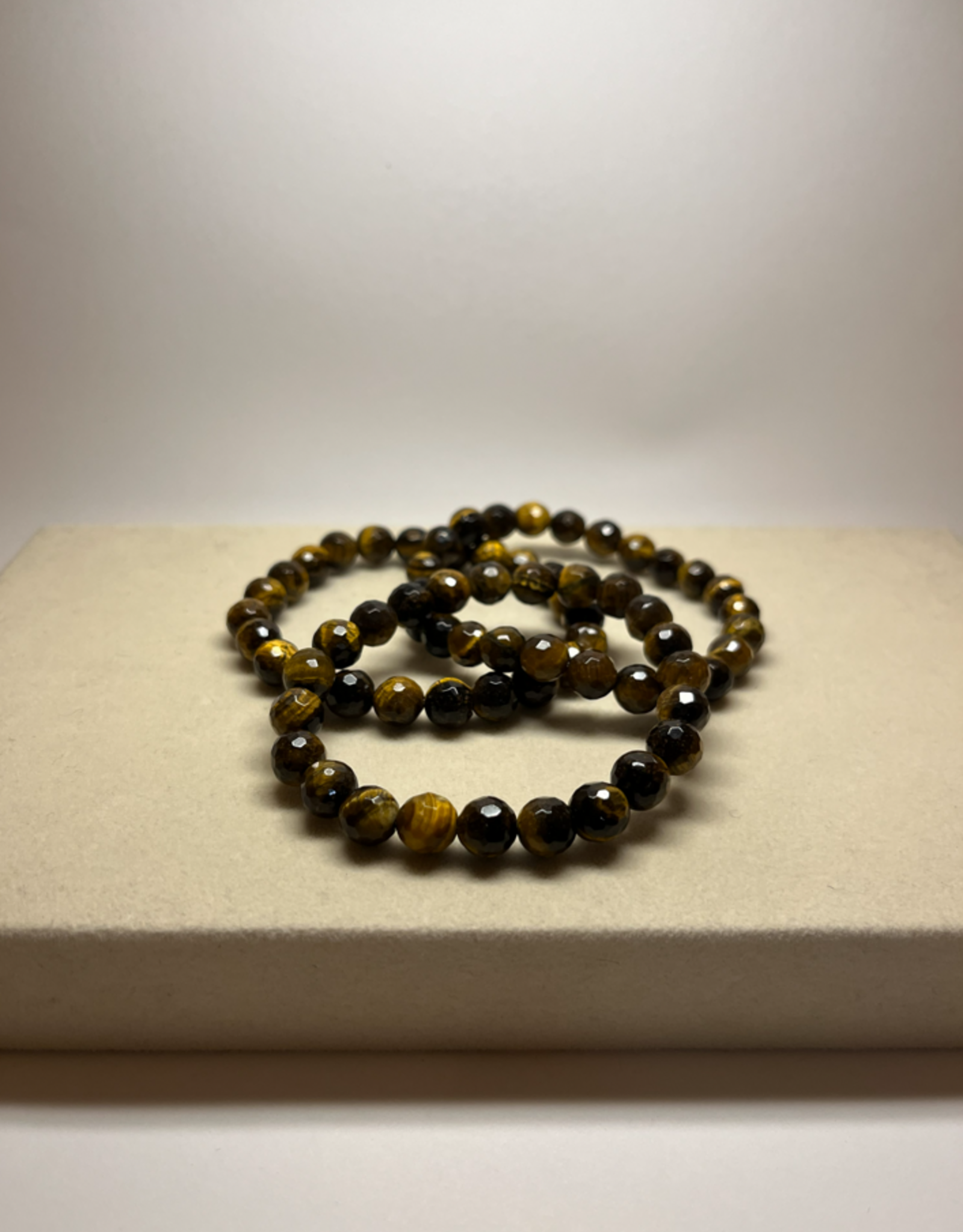 Faceted Crystal Bead Bracelet |