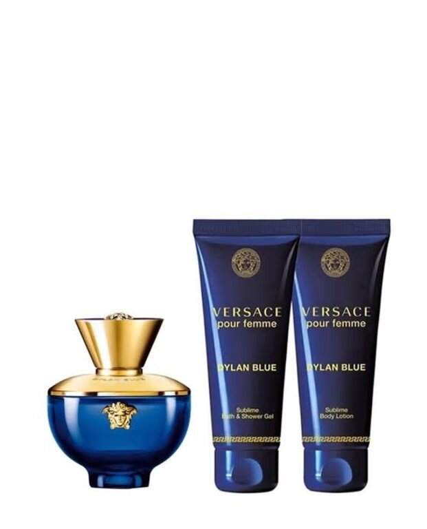 Versace Dylan Blue Pour Femme Eau de Parfum 3-Pc Gift Set