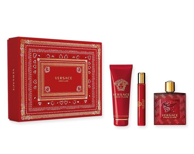 Versace Eros Flame Eau de Parfum 3-Pc Gift Set