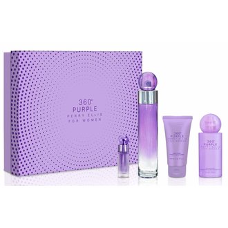 Perry Ellis 360° Purple 4-Pc Gift Set for Women