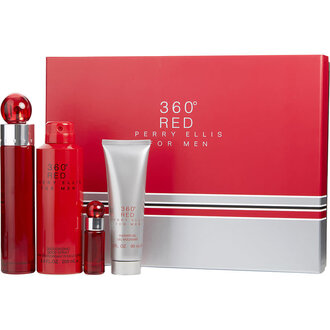 Perry Ellis 360° Red 4-Pc Gift Set for Men