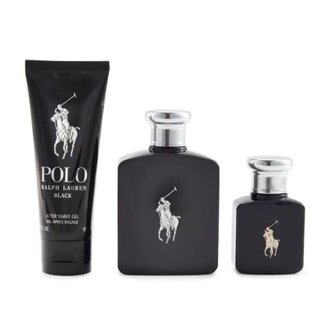 Ralph Lauren Polo Black 3-Pc Gift Set for Men