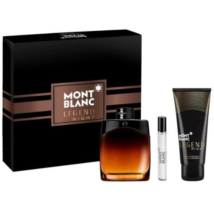 MontBlanc Legend Night Eau de Parfum 3-Pc Set