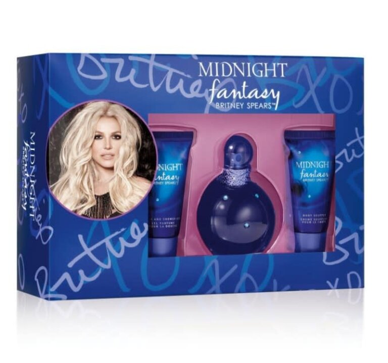 Britney Spears Midnight Fantasy Eau de Parfum 3-Pc Gift Set