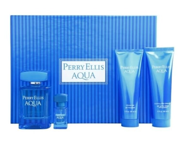 Perry Ellis Perry Ellis Aqua Eau de Toilette 4-Pc Set