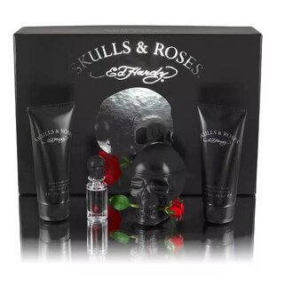 Skulls & Roses 4-Pc Gift Set for Men