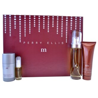 Perry Ellis Perry Ellis "M" 4-Pc Gift Set for Men