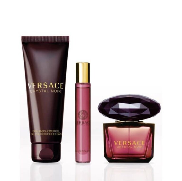 Versace Crystal Noir eau de Parfum 3-Pc Gift Set
