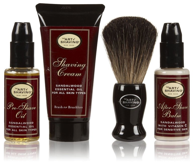 Sandalwood 4 Elements Perfect Shave Starter Kit