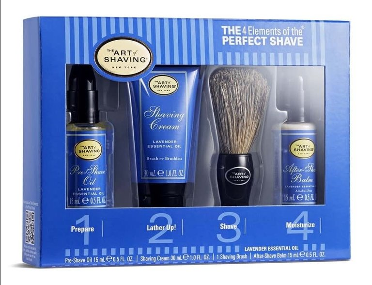 Lavender 4 Element Perfect Shave Starter Kit