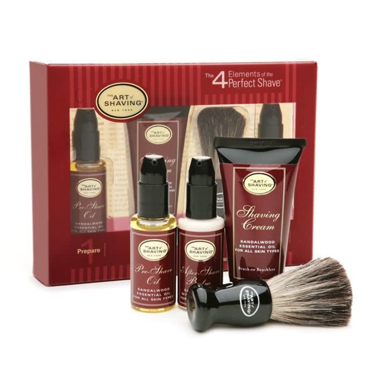 Sandalwood 4 Elements Perfect Shave Starter Kit