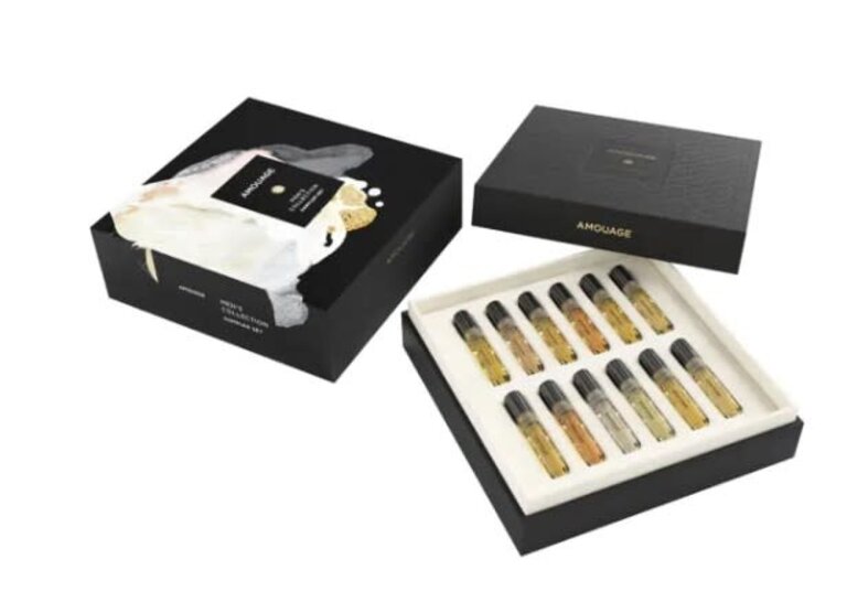 Amouage Mens Collection Sampler Set 12 x 2ml