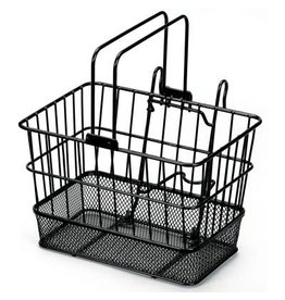 ULTRACYCLE KHS BASKET UC HOOK & GO MESH QR  Black