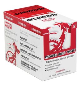 Hammer Nutrition Hammer Nutrition Recoverite Strawberry 12 Pack