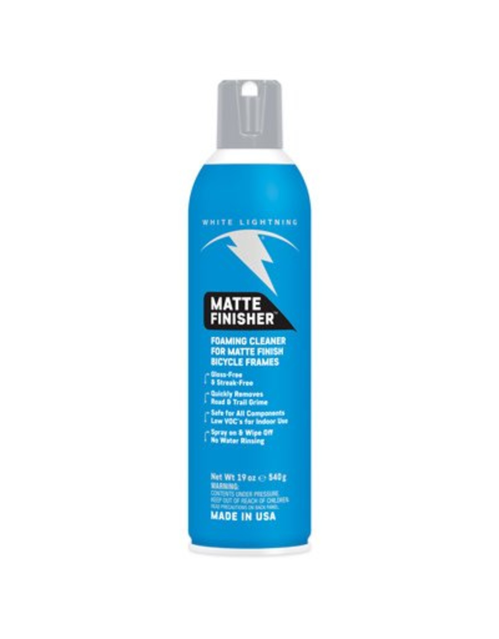 White Lightning WHITE LIGHTNING,MATTE FINISHER 19oz SPRAY, 6/CASE