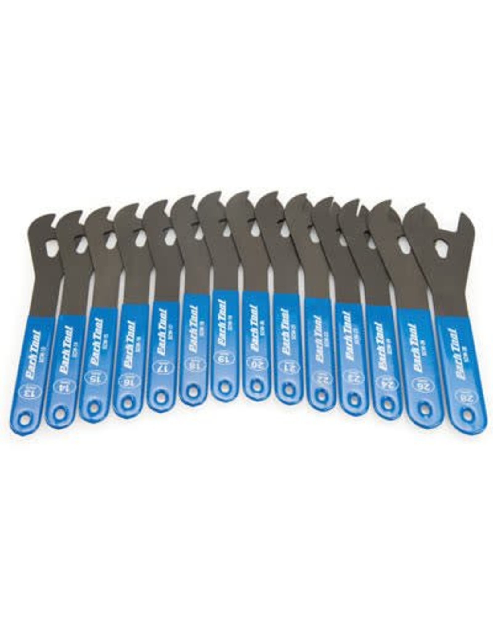 Park Tool PARK SCW-SET.3 Shop Cone Wrenches SET 13 - 28mm SIZES,14pc