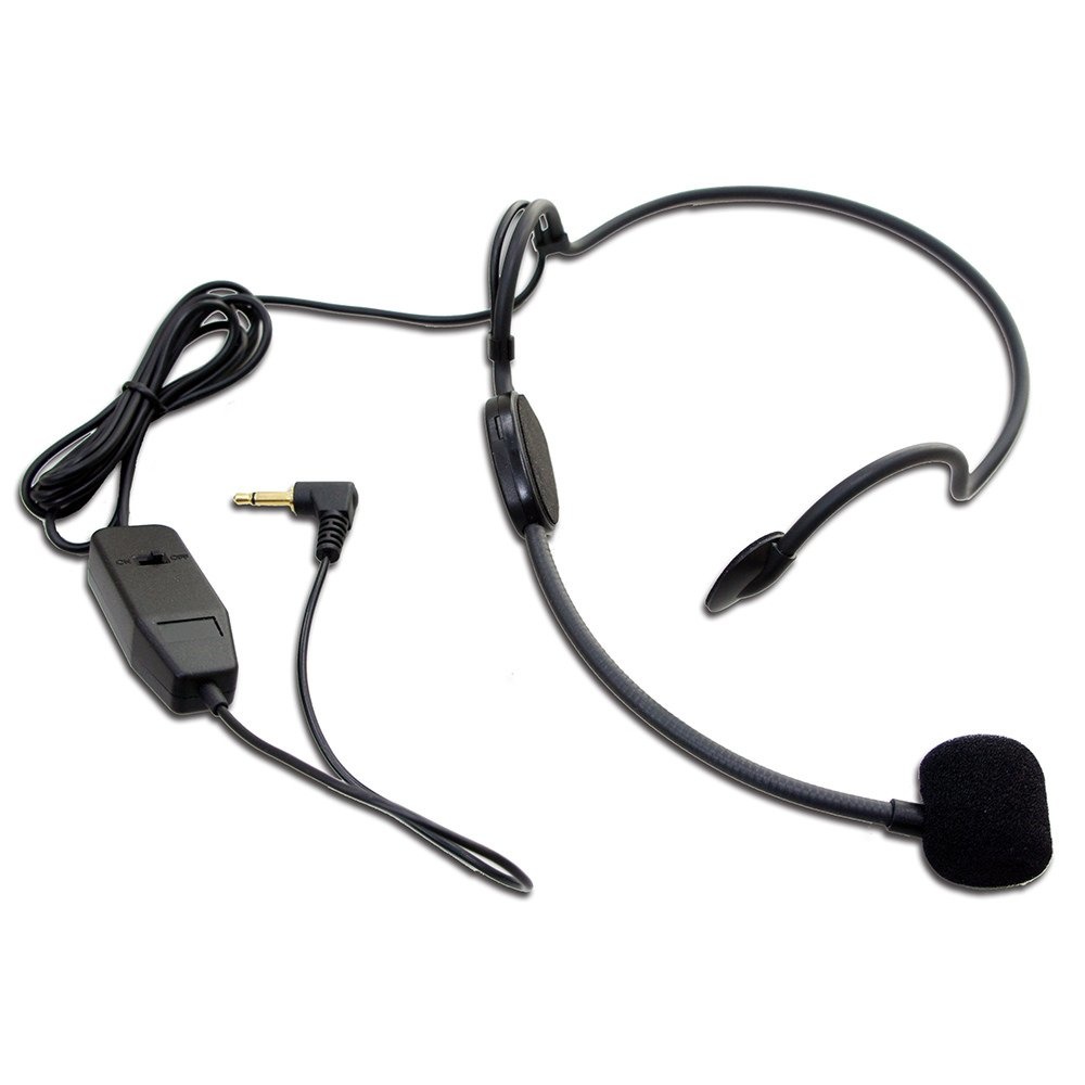 Microphone Maker Hart Noise Canceling Headset Mini Bus PA Systems 3.5mm