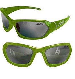 Lazer Lazer Electron 1 (EC1) Sunglasses: Gloss Green~ Interchangeable Lens