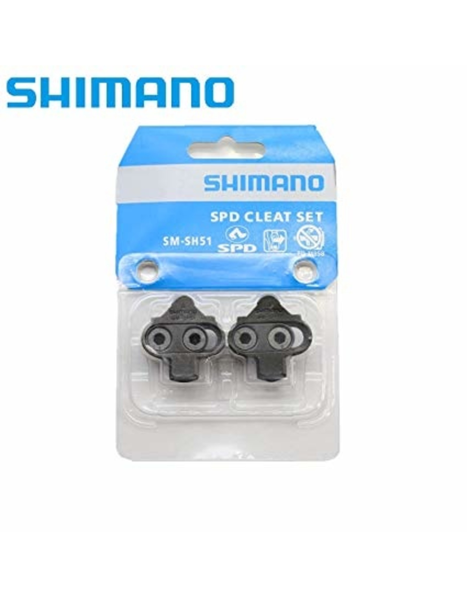 Shimano Shimano Pedal Cleat SPD Set SM-SH51 Single Release