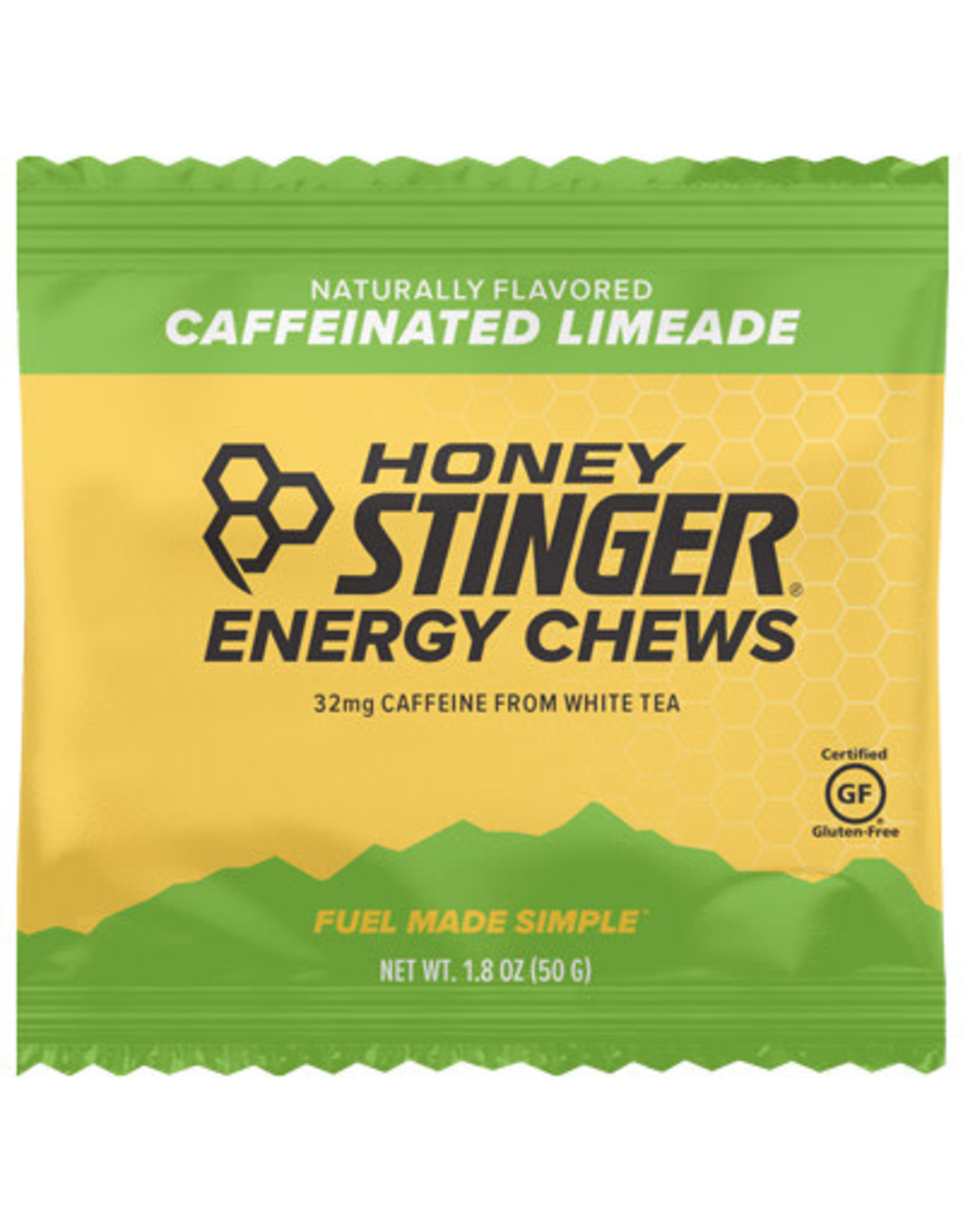 HONEY STINGER ORGANIC CHEWS LIME-ADE, 12/BOX single