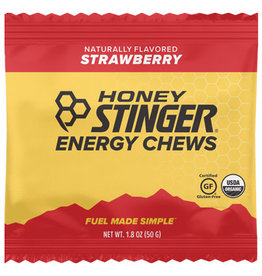 HONEY STINGER ORGANIC CHEWS STRAWBERRY, 12/BOX