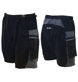 BASIK BASIK SHORT,BULLET,GRAY, BLACK/CHARCOAL XL