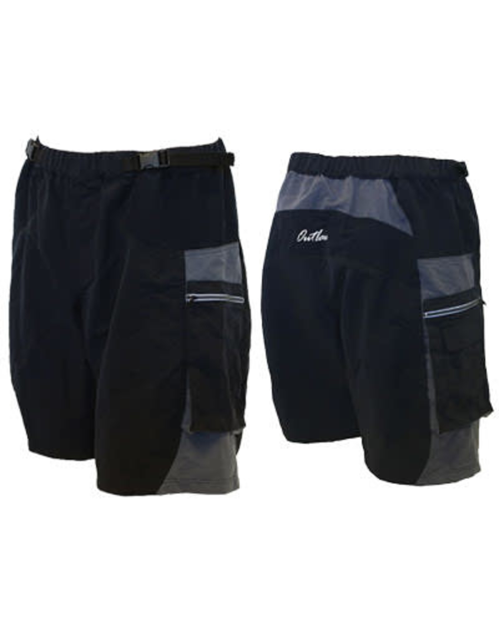 BASIK BASIK MTB SHORT BULLET GRAY, BLACK/CHARCOAL LG