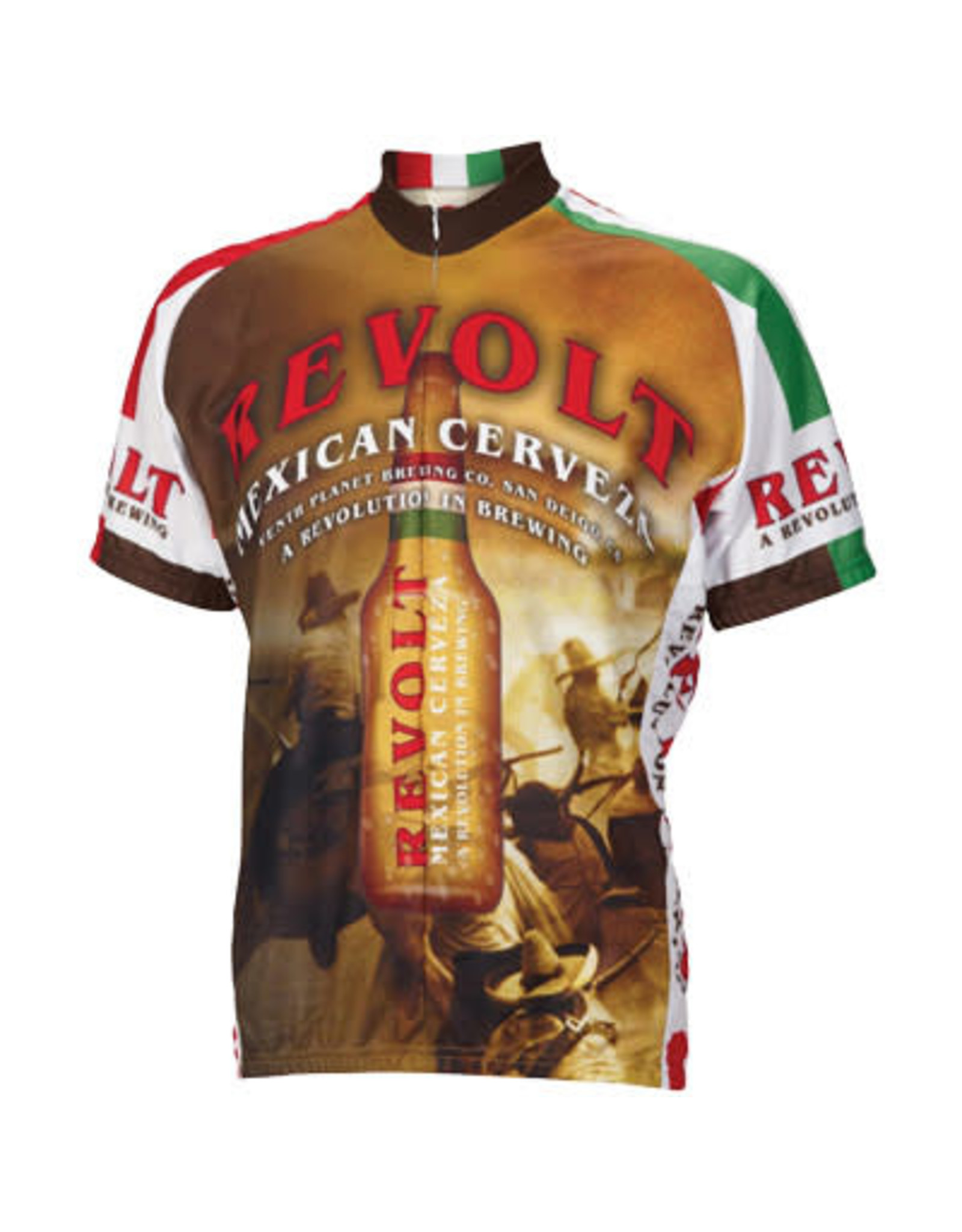 BASIK JERSEY WORLD  REVOLT CERVEZA  XXXL MENS