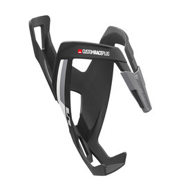 ELITE BOTTLE CAGE ELITE CUSTOM RACE PLUS MATTE Black / Grey