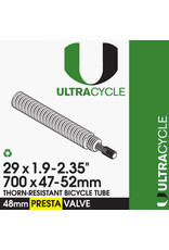 ULTRACYCLE TUBE ULTRACYCLE TRIPLE-THICK/PUNCTURE RESISTANT UC 29X1.9-2.35 TUBE 48 PV TR THORN-RESISTANT 20 per case