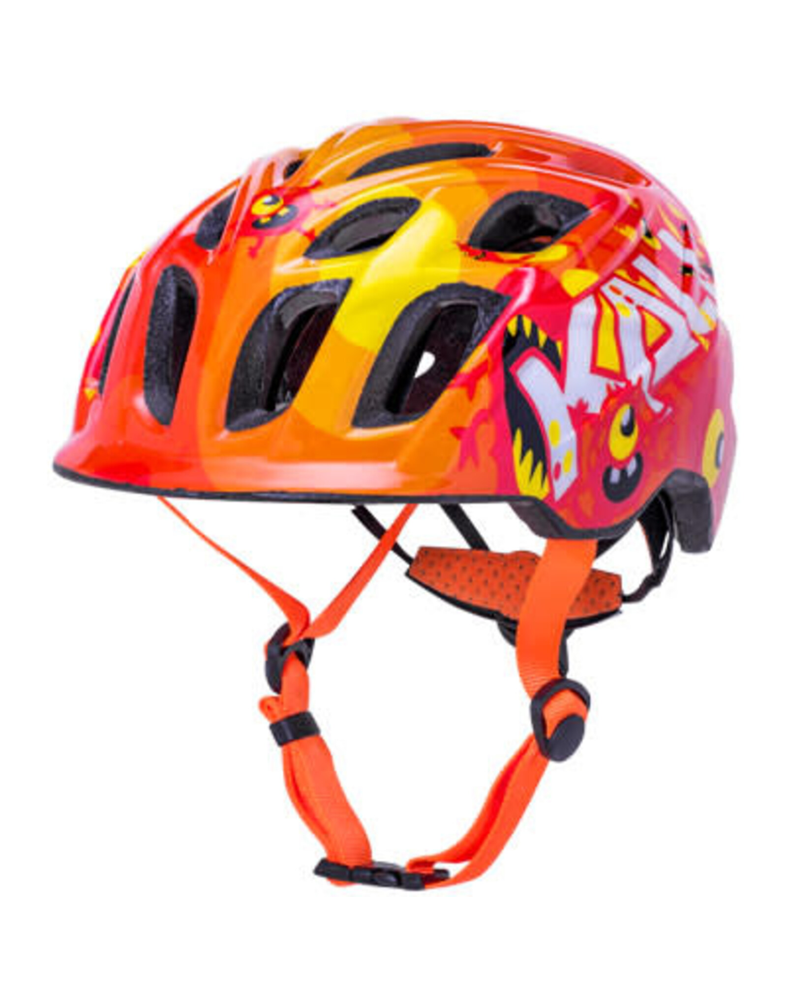 Helment KALI CHAKRA CHILD TODDLER, XS,MONSTORS ORANGE Kid